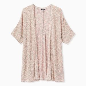 NWT Torrid 4X heathered dolman cardigan